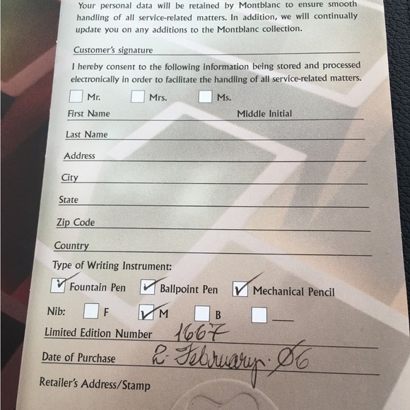 Montblanc Kafka Pen Set - Picture 6 of 6